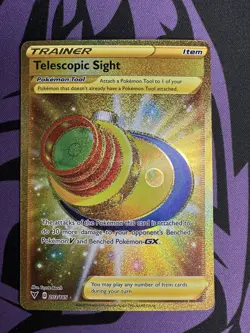 Telescopic Sight, 203/185, Secret Rare SWSH04: Vivid Voltage, Pokemon Card TCG - Image 1