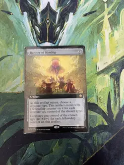 Banner of Kinship Borderless MTG Magic the Gathering Card Foundation - Image 1