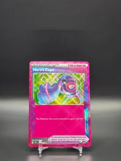 Hero's Cape 152/162 Temporal Forces ACE SPEC Rare Pokemon Card NM - Image 1