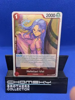 Nefeltari Vivi OP13-012 Foil Rare Carrying On His Will One Piece Card Game - Image 1