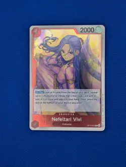 Nefeltari Vivi OP13-012 Foil Rare Carrying On His Will One Piece Card Game - Image 2