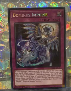 Yu-Gi-Oh! Dominus Impulse MP23-EN116 1st Edition Trap Card Konami - Image 1