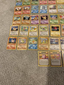 Vintage Pokemon Base Set Unlimited Lot 53 Cards All Different - Image 4