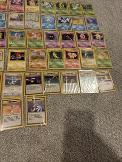 Vintage Pokemon Base Set Unlimited Lot 53 Cards All Different - Image 5