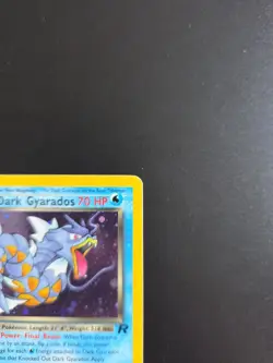 Dark Gyarados 8/82 Holo Team Rocket Pokemon Card WOTC - Image 3