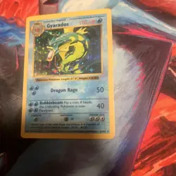 Pokemon Gyarados Holo Shadowless Rare TCG Base Set Card 6/102 Lp - Image 2