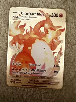 Four Golden Medal Rare Pokemon Cards. Giant Max Edition ￼￼ - Image 2