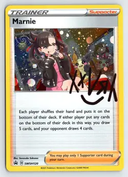 MARNIE SWSH120 HOLO PROMO SWORD & SHIELD PROMO POKEMON NM - Image 1