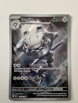 Pokemon TCG Steelix Mega Evolutions 150/132 Near Mint Condition - Image 1