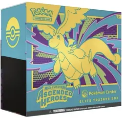 Pokemon Center MEGA Evolution: Ascended Heroes Elite Trainer Box ETB Sealed New - Image 1