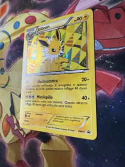 Jolteon BW91 Holo Pokemon Black Star Promo - Italian Rare - Image 2