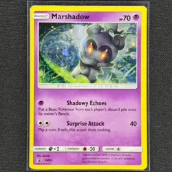 Marshadow - SM93 - Cosmos Holo Rare - Black Star Promo - Pokemon Card - LP - Image 1
