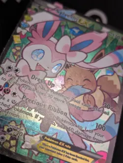 Sylveon EX (Full Art) RC32/RC32 Generations: Radiant Collection Pokemon LP Holo - Image 2