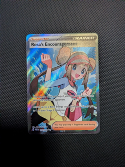 Pokemon Rosa's Encouragement - 114/088 - Perfect Order - Full Art NM Pack Fresh - Image 1