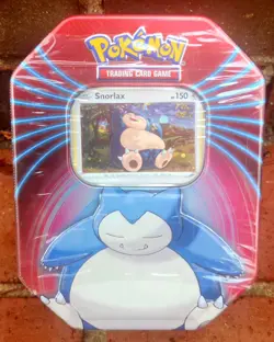 Knockout Tin ft: SNORLAX Cosmos Holo Card Promo & 3pks Pokemon [2021] ☆NEW☆ - Image 2