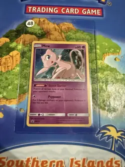 Pokemon Mew SM215 Black Star ⭐ Promo Holo English TCG NM - Image 1