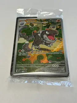 Pokemon - Tyrunt 070 Pokemon Center Stamp Black Star Promo SEALED - Image 1