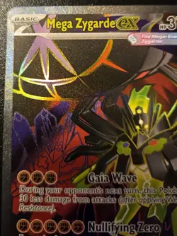 Mega Zygarde EX 104/088 Full Art Ultra Rare Mega Evolution Perfect Order Pokemon - Image 2