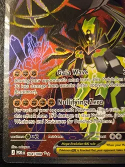 Mega Zygarde EX 104/088 Full Art Ultra Rare Mega Evolution Perfect Order Pokemon - Image 4