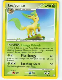 Leafeon - 45/111 Rising Rivals - Pokemon TCG - 2009 - Image 1
