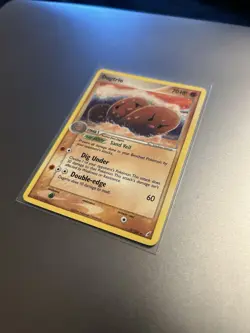 Pokemon TCG Dugtrio EX Crystal Guardians Exclusive 5/100 Non Holo Rare - NM - Image 2