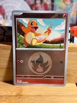 CHARMANDER 020/217 ME: Ascended Heroes Special Reverse Holo Pokemon TCG NM - Image 1