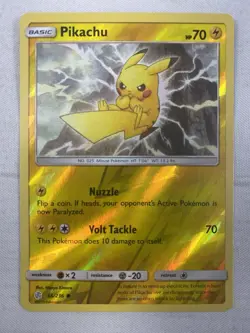 Pikachu 66/236 Sm-Cosmic Eclipse Reverse Holo Pokemon TCG NM - Image 1