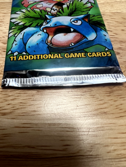 *HEAVY* Pokemon WOTC Base Set Booster Pack Venusaur Art Brand New/Sealed! 🔥 - Image 3