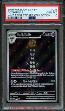 Pokemon Promo Gothitelle 211 PSA 10 - Image 1