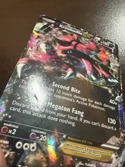 Krookodile EX XY25 Pokemon TCG XY Promos HP/DMG - Image 2