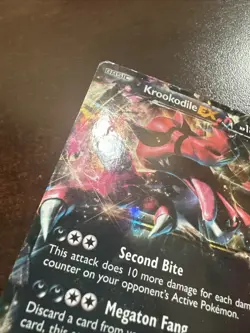 Krookodile EX XY25 Pokemon TCG XY Promos HP/DMG - Image 3