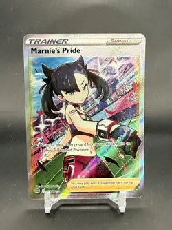 Pokemon Brilliant Stars Marnie's Pride 171/172 Ultra Rare TCG NM - Image 1