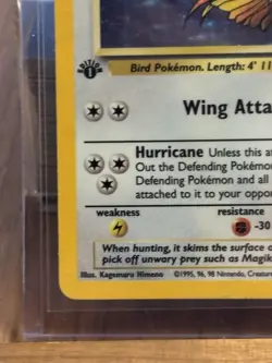 Pokemon Pidgeot 8/64 Jungle 1st Edition Holo Rare 1999 - Image 3