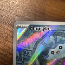 Pokemon Mantyke 189/182 Illustration Rare Paradox Rift Near Mint+/NM+ - Image 2