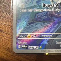 Pokemon Mantyke 189/182 Illustration Rare Paradox Rift Near Mint+/NM+ - Image 5