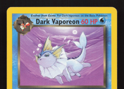 Pokemon TCG Dark Vaporeon Team Rocket 45/82 Regular MP 2000 Vintage - Image 3