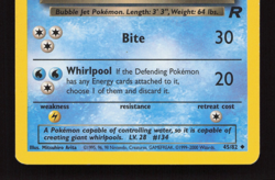 Pokemon TCG Dark Vaporeon Team Rocket 45/82 Regular MP 2000 Vintage - Image 4