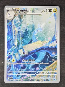 Dragonair 181/165 - Pokemon Scarlet & Violet 151 Illustration Rare - Image 1