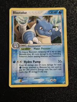 💎Pokemon TCG Blastoise EX 💎Crystal Guardians 14/100 Holo - Image 1