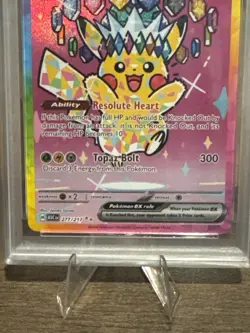 2026 POKEMON ASCENDED HEROES SPECIAL ILLUSTRATION RARE #277 PIKACHU EX PSA 9 - Image 4
