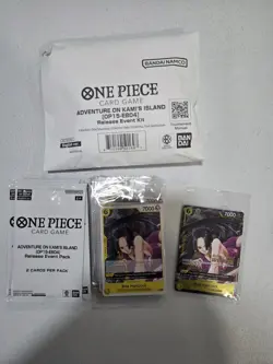ONE PIECE TCG Adventure On Kami’s Island OP 15 EB04 Release Event Kit ENGLISH - Image 1