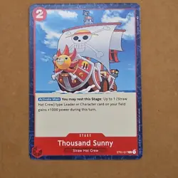 One Piece Thousand Sunny (ST01-017/79) Starter Deck 01 Straw Hat Crew NM TCG CCG - Image 1