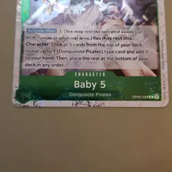 Baby 5 OP05-034 R Jolly Roger Holo Foil Awakening of the New Era ONE PIECE TCG - Image 4