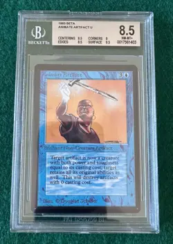 Animate Artifact - BETA - MTG - BGS 8.5 - NM-MT+. Quad++. Beauty. - Image 1