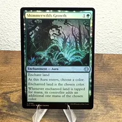 Shimmerwilds Growth Lorwyn Eclipsed Foil - Image 1