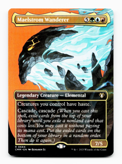Maelstrom Wanderer (Borderless) - [Commander Masters] MTG CMM 684 🌳💧🔥 - Image 3