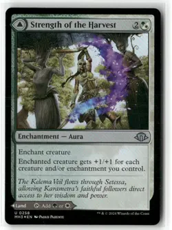 Strength Of The Harvest Foil Modern Horizons 3 NM Magic MTG - Image 1
