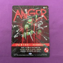 Anger NONFOIL MTG TMNT Secret Lair NM - Image 1