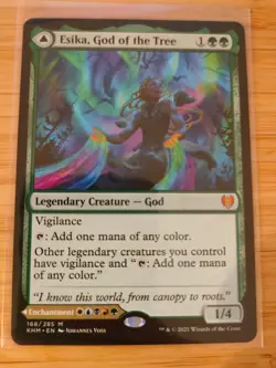 MTG Esika, God of the Tree The Prismatic Bridge 168 Kaldheim M/NM Free UK P&P - Image 1