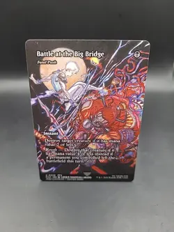 Battle at the Big Bridge MTG Final Fantasy U0009 NM Showcase - Image 1